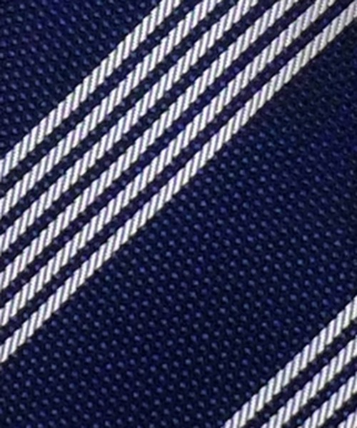 【セール】[クリケット] Cricket 6色メランジ ネイビーベース ストライプ柄 ネクタイ（ネクタイ）｜Cricket（クリケット）