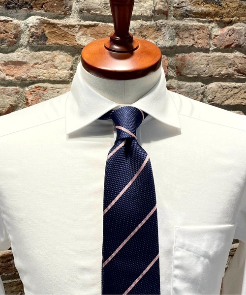 【セール】[クリケット] Cricket 6色メランジ ネイビーベース ストライプ柄 ネクタイ（ネクタイ）｜Cricket（クリケット）