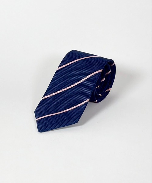【セール】[クリケット] Cricket 6色メランジ ネイビーベース ストライプ柄 ネクタイ（ネクタイ）｜Cricket（クリケット）