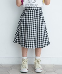 URBAN RESEARCH DOORS（アーバンリサーチドアーズ）の「『親子リンク』ウエストタックフレアスカート(KIDS)（スカート・キッズ）」