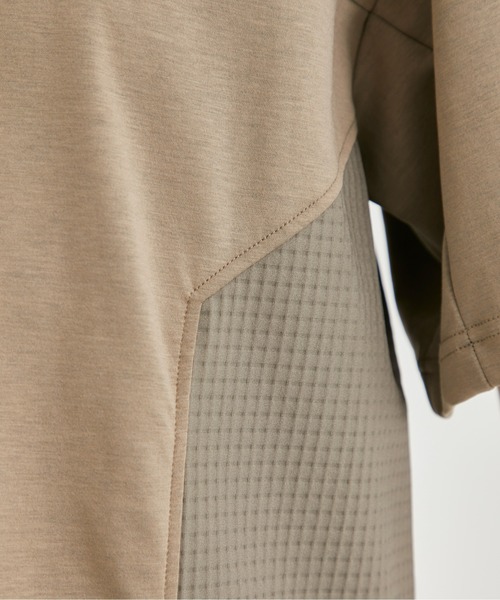 WHITE MOUNTAINEERING(ホワイトマウンテニアリング)の「【White Mountaineering / ホワイトマウンテニアリング】DOUBLE KNIT POCKET T-SHIRT/ダブルニットポケットTシャツ(Tシャツ/カットソー・メンズ・ベージュ/ブラック・1/2)」の20枚目の写真