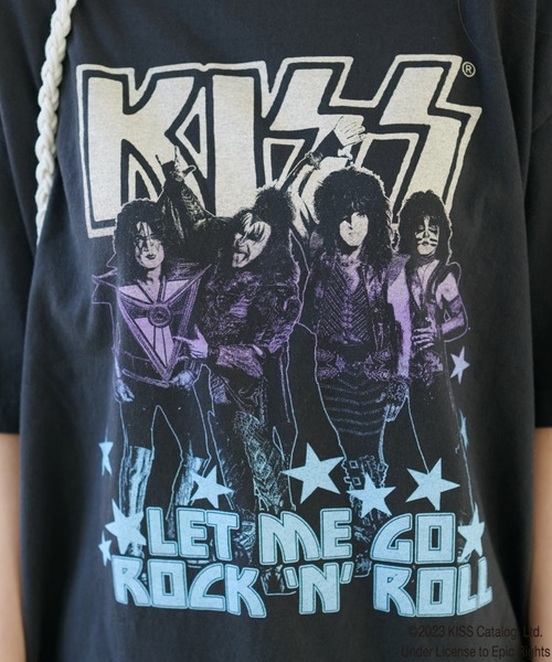 DISCOAT（ディスコート）の「≪WEB限定≫【ユニセックス】アソートバンドT（Tシャツ/カットソー・レディース・ベージュ/ブラック系その他2/ブラック系その他・FREE）」の12枚目の写真