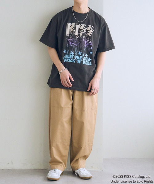 DISCOAT（ディスコート）の「≪WEB限定≫【ユニセックス】アソートバンドT（Tシャツ/カットソー・レディース・ベージュ/ブラック系その他2/ブラック系その他・FREE）」の14枚目の写真