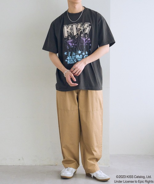 DISCOAT（ディスコート）の「≪WEB限定≫【ユニセックス】アソートバンドT（Tシャツ/カットソー・レディース・ベージュ/ブラック系その他2/ブラック系その他・FREE）」の15枚目の写真