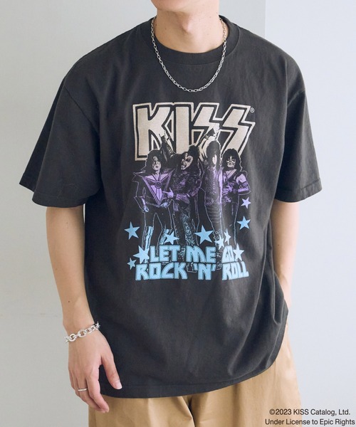 DISCOAT（ディスコート）の「≪WEB限定≫【ユニセックス】アソートバンドT（Tシャツ/カットソー・レディース・ベージュ/ブラック系その他2/ブラック系その他・FREE）」の18枚目の写真