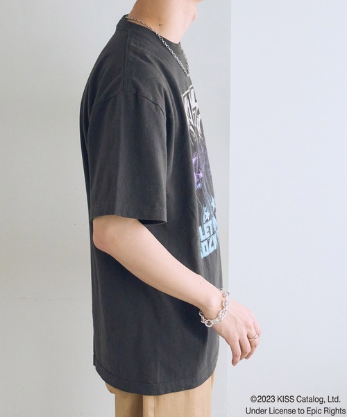 DISCOAT（ディスコート）の「≪WEB限定≫【ユニセックス】アソートバンドT（Tシャツ/カットソー・レディース・ベージュ/ブラック系その他2/ブラック系その他・FREE）」の20枚目の写真