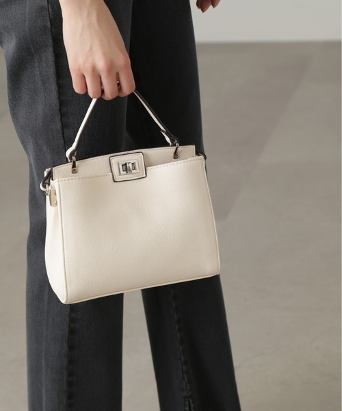 FREE'S MART(フリーズマート)の「◆ダブルフェイスバッグ(トートバッグ・レディース・ブラック/ホワイト・フリ-)」の5枚目の写真