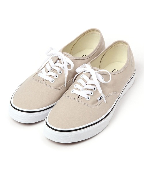 VANS(バンズ)の「【VANS(ヴァンズ)】AUTHENTIC23(スニーカー・メンズ・ベージュ/グリーン・LARGE/SMALL/MEDIUM)」の2枚目の写真