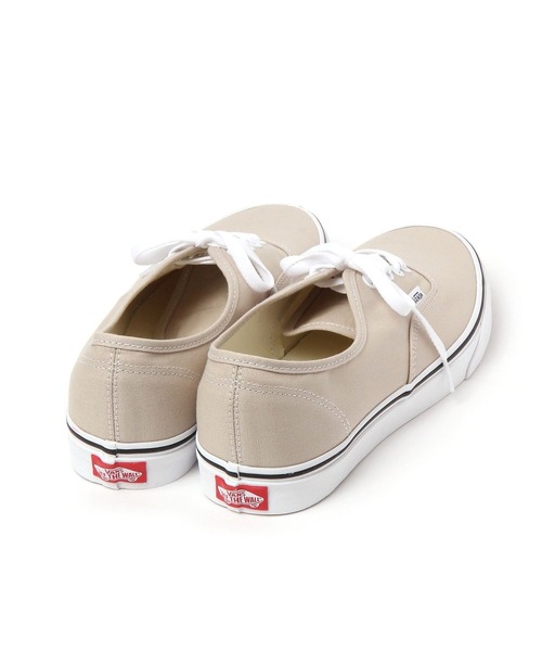 VANS(バンズ)の「【VANS(ヴァンズ)】AUTHENTIC23(スニーカー・メンズ・ベージュ/グリーン・LARGE/SMALL/MEDIUM)」の5枚目の写真