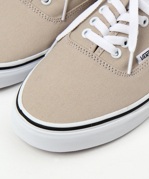 VANS(バンズ)の「【VANS(ヴァンズ)】AUTHENTIC23(スニーカー・メンズ・ベージュ/グリーン・LARGE/SMALL/MEDIUM)」の7枚目の写真
