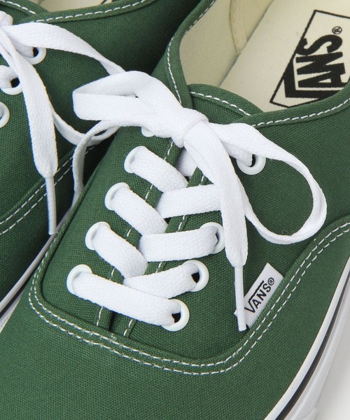 VANS(バンズ)の「【VANS(ヴァンズ)】AUTHENTIC23(スニーカー・メンズ・ベージュ/グリーン・LARGE/SMALL/MEDIUM)」の9枚目の写真