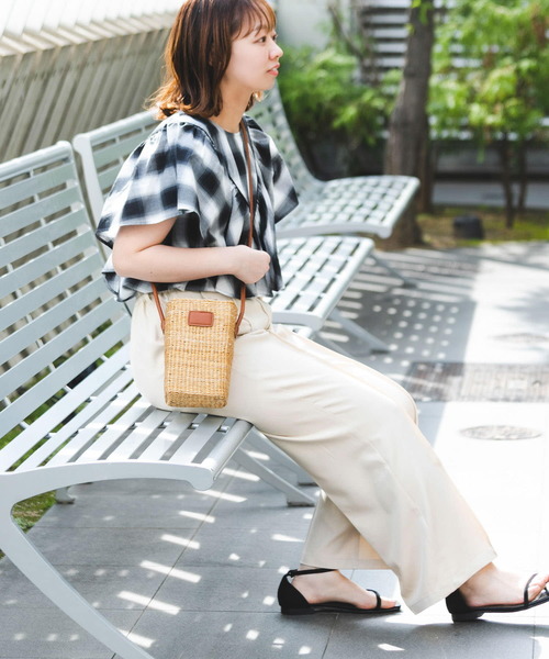 URBAN RESEARCH（アーバンリサーチ）の「まるひもショルダーかごバッグ（かごバッグ・レディース・ナチュラル・ONE）」の14枚目の写真