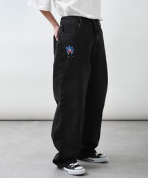 ZIP FIVE | 刺繍デニムスケーターバルーンデニムパンツ(デニムパンツ)