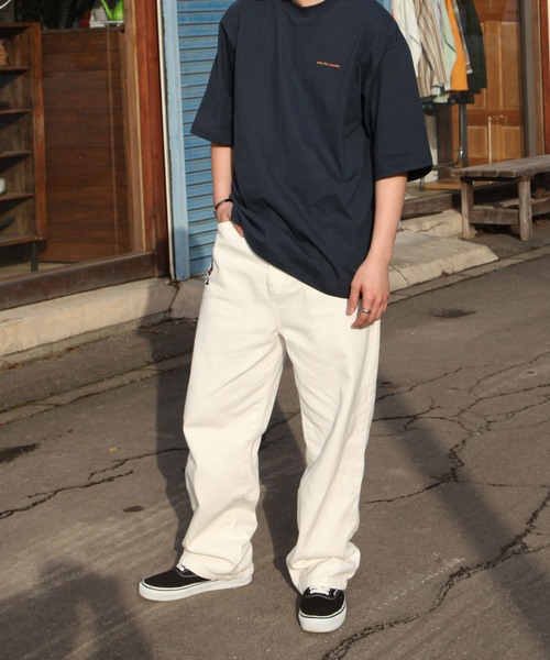 ZIP FIVE(ジップファイブ)の「【ZIP FIVE】 ヴィンテージ 刺繍 デニム スケーター バルーン デニムパンツ(デニムパンツ・メンズ・アイボリー/インディゴブルー/ブラック・X-LARGE/MEDIUM/LARGE)」の4枚目の写真