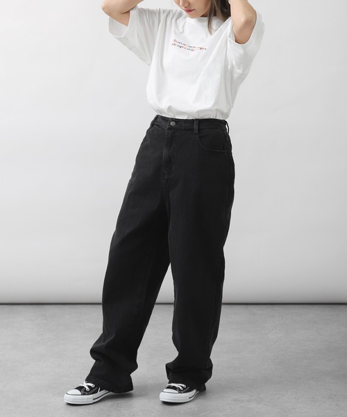 ZIP FIVE(ジップファイブ)の「【ZIP FIVE】 ヴィンテージ 刺繍 デニム スケーター バルーン デニムパンツ(デニムパンツ・メンズ・アイボリー/インディゴブルー/ブラック・X-LARGE/MEDIUM/LARGE)」の10枚目の写真