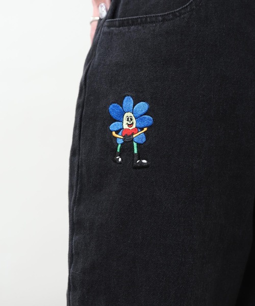 ZIP FIVE(ジップファイブ)の「【ZIP FIVE】 ヴィンテージ 刺繍 デニム スケーター バルーン デニムパンツ(デニムパンツ・メンズ・アイボリー/インディゴブルー/ブラック・X-LARGE/MEDIUM/LARGE)」の11枚目の写真