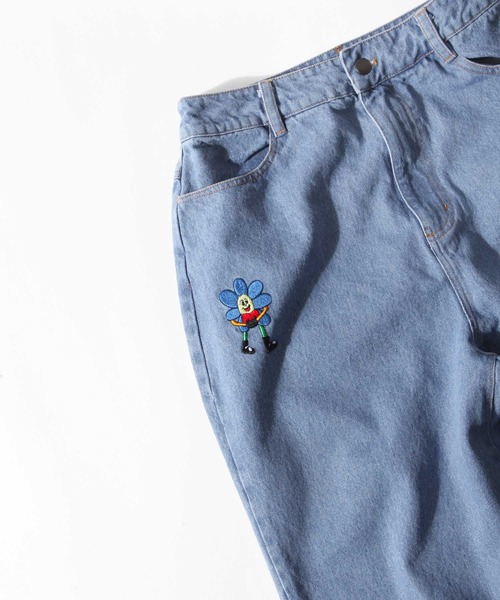 ZIP FIVE(ジップファイブ)の「【ZIP FIVE】 ヴィンテージ 刺繍 デニム スケーター バルーン デニムパンツ(デニムパンツ・メンズ・アイボリー/インディゴブルー/ブラック・X-LARGE/MEDIUM/LARGE)」の15枚目の写真