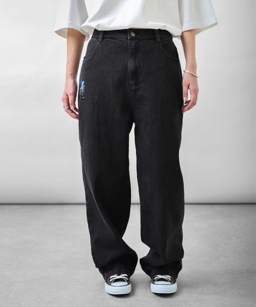 ZIP FIVE(ジップファイブ)の「【ZIP FIVE】 ヴィンテージ 刺繍 デニム スケーター バルーン デニムパンツ(デニムパンツ・メンズ・アイボリー/インディゴブルー/ブラック・X-LARGE/MEDIUM/LARGE)」の12枚目の写真