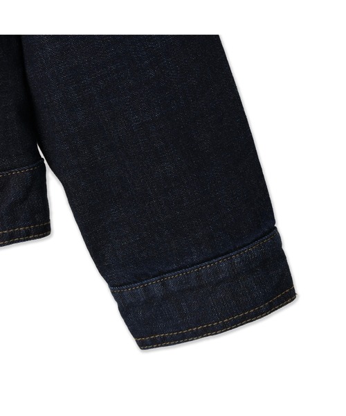 Guess（ゲス）の「Denim Jacket（デニムジャケット・メンズ・ダークブルー・MEDIUM/LARGE/X-LARGE）」の4枚目の写真
