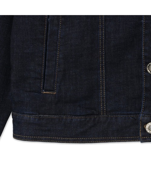 Guess（ゲス）の「Denim Jacket（デニムジャケット・メンズ・ダークブルー・MEDIUM/LARGE/X-LARGE）」の5枚目の写真