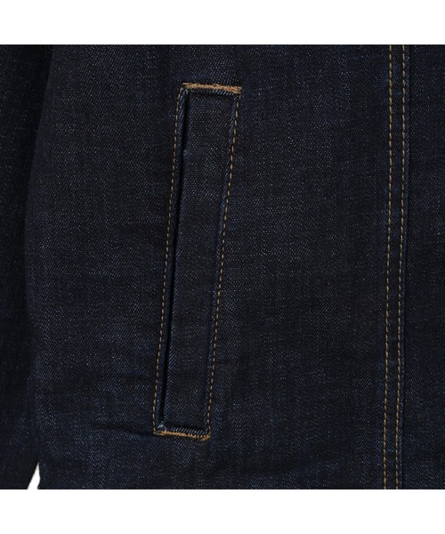 Guess（ゲス）の「Denim Jacket（デニムジャケット・メンズ・ダークブルー・MEDIUM/LARGE/X-LARGE）」の8枚目の写真