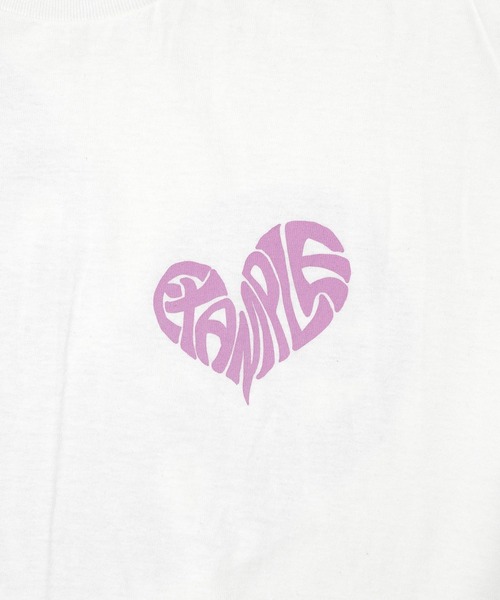 ZOZO LIMITED》EXAMPLE HEART LOGO S/S TEE（Tシャツ/カットソー