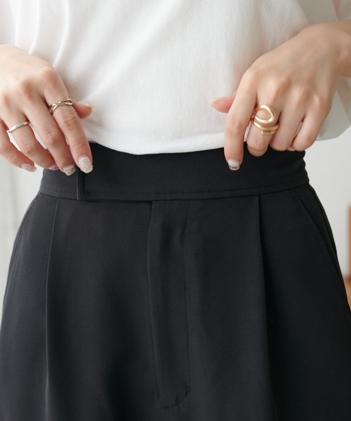 DISCOAT(ディスコート)の「アンチピリングタックワイドパンツ(その他パンツ・レディース・ブラック/ホワイト系その他/グレー・MEDIUM/LARGE/SMALL)」の22枚目の写真