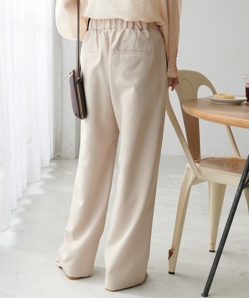 DISCOAT(ディスコート)の「アンチピリングタックワイドパンツ(その他パンツ・レディース・ブラック/ホワイト系その他/グレー・MEDIUM/LARGE/SMALL)」の11枚目の写真