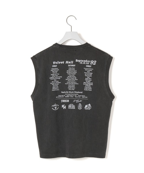 ADAM ET ROPE'（アダムエロペ）の「【Good Rock Speed】ORIGINAL ROCK SLEEVELESS TEE（タンクトップ・レディース・ブラック/ベージュ・FREE）」の10枚目の写真