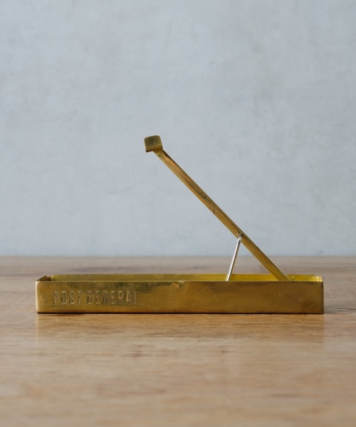 POST GENERAL(ポストジェネラル)の「ブラス モスキートコイルホルダー 蚊取り線香(アウトドアグッズ・レディース・その他・フリー)」の8枚目の写真