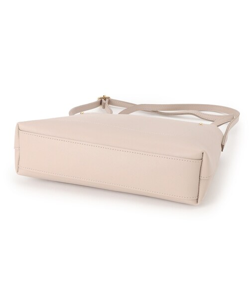 grove（グローブ）の「◆エアリーショルダーバッグ（ショルダーバッグ・レディース・ライトグレー/ブラック/オフホワイト/グリーン・00）」の12枚目の写真