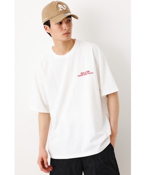 RODEO CROWNS WIDE BOWL（ロデオクラウンズワイドボウル）の「ThickロゴTシャツ（Tシャツ/カットソー・メンズ・ホワイト/オレンジ/ダークグリーン/ブラック・MEDIUM/LARGE）」の20枚目の写真