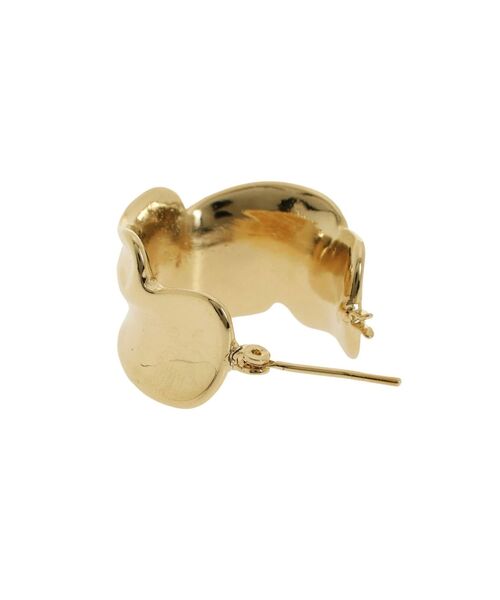 EMODA（エモダ）の「タンクフープピアス（ピアス（両耳用）・レディース・シルバー/ゴールド・FREE）」の8枚目の写真