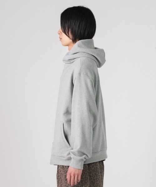 rehacer（レアセル）の「rehacer : Cover Hooded Zip Parka / カバー フーデッド ジップパーカー（パーカー・メンズ・ホワイト/ブラック/グレー/ネイビー・SMALL/LARGE/MEDIUM/X-LARGE）」の13枚目の写真