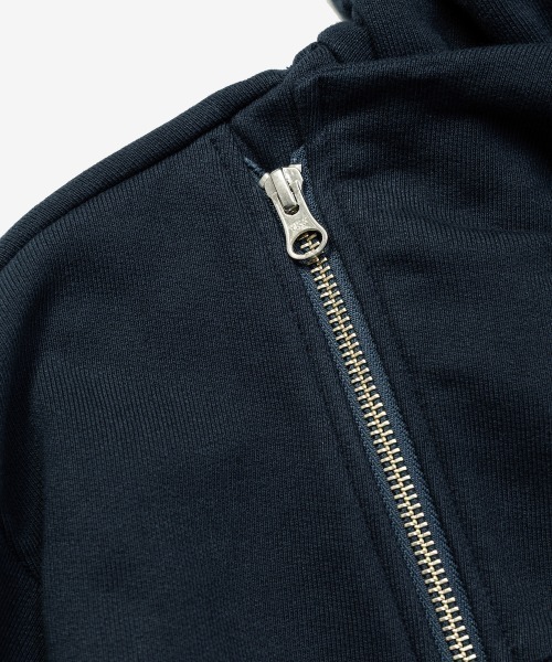 rehacer（レアセル）の「rehacer : Cover Hooded Zip Parka / カバー フーデッド ジップパーカー（パーカー・メンズ・ホワイト/ブラック/グレー/ネイビー・SMALL/LARGE/MEDIUM/X-LARGE）」の7枚目の写真