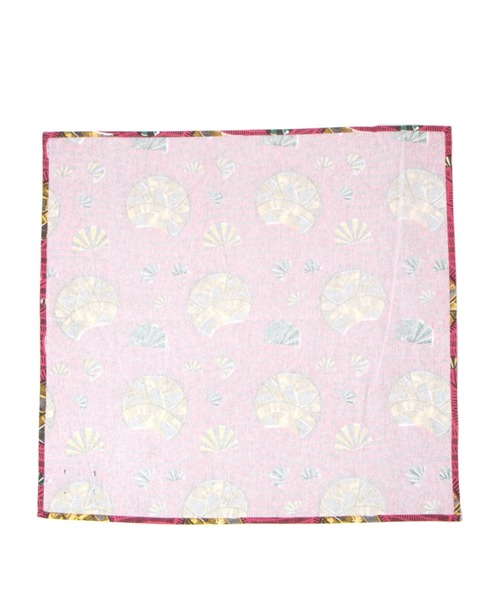 BAYFLOW（ベイフロー）の「[お弁当包みにも!]【Asante sana】大判ハンカチ49×49cm（ハンカチ/ハンドタオル・レディース・ブルー/ダークパープル/グリーン/ピンク/レッド/イエロー・0）」の20枚目の写真