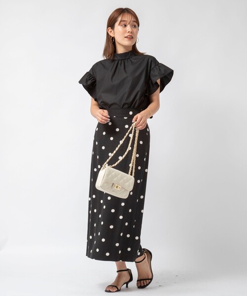 NOLLEY'S（ノーリーズ）の「ロールネックバックリボンブラウス（シャツ