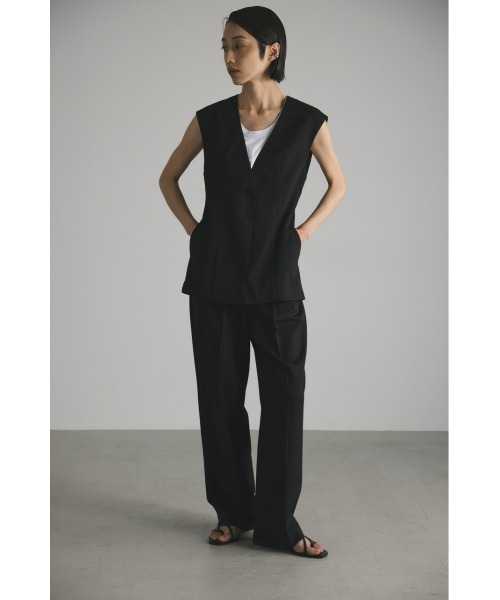 styling/ ボックスラインスーツベスト styling/ ボックスラインスーツベスト
