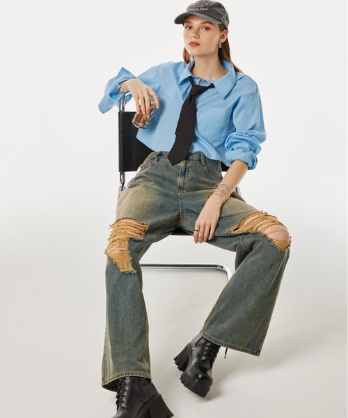 FOREVER 21(フォーエバー トゥエンティーワン)の「メタルバングル3(バングル/リストバンド・レディース・シルバー/ゴールド・FREE)」の3枚目の写真