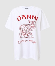GANNI | Future Heavy Jersey Relaxed T-shirt(Tシャツ/カットソー)