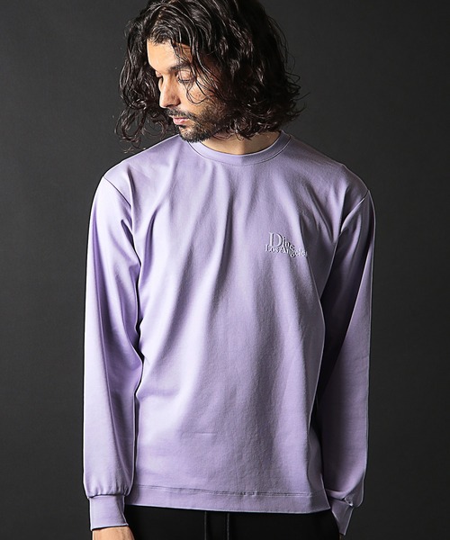 RATTLE TRAP(ラトルトラップ)の「ストレッチスムースフロッキープリントT(Tシャツ/カットソー・メンズ・ブラック/ホワイト/グリーン/パープル・S/M/L/LL)」の4枚目の写真