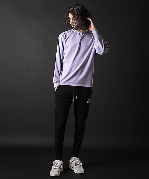 RATTLE TRAP(ラトルトラップ)の「ストレッチスムースフロッキープリントT(Tシャツ/カットソー・メンズ・ブラック/ホワイト/グリーン/パープル・S/M/L/LL)」の6枚目の写真