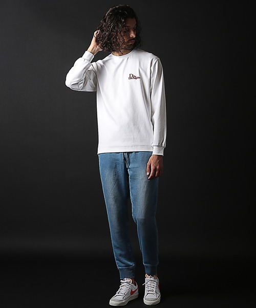 RATTLE TRAP(ラトルトラップ)の「ストレッチスムースフロッキープリントT(Tシャツ/カットソー・メンズ・ブラック/ホワイト/グリーン/パープル・S/M/L/LL)」の16枚目の写真