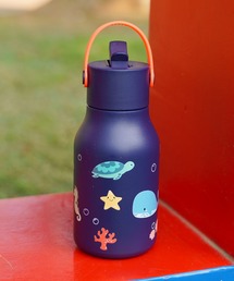 Lund London（ルンドロンドン）の「【 Lund London / ルンド ロンドン 】  リトルルンドボトル 400ml ストロー付き ステンレス 水筒 Little Lund Bottle TEI（水筒）」