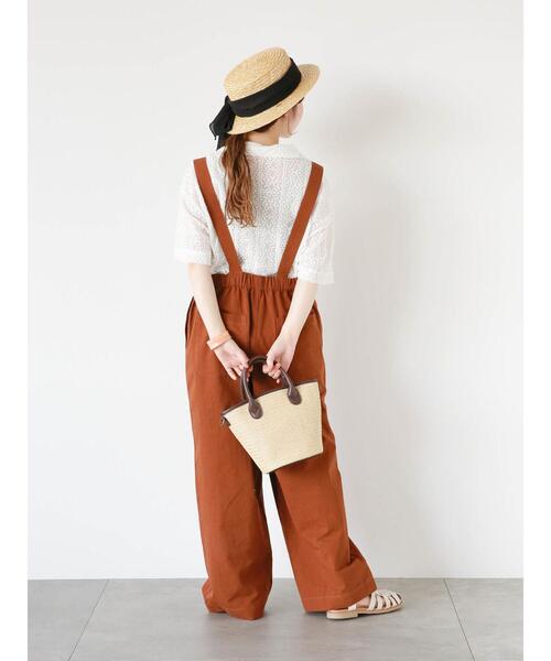 ehka sopo(エヘカソポ)の「サロペット(サロペット/オーバーオール・レディース・ベージュ/カーキ/ブラウン・F)」の22枚目の写真