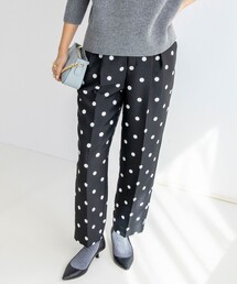 NOLLEY’S Sophi | バックサテンドットバレルパンツ(その他パンツ)