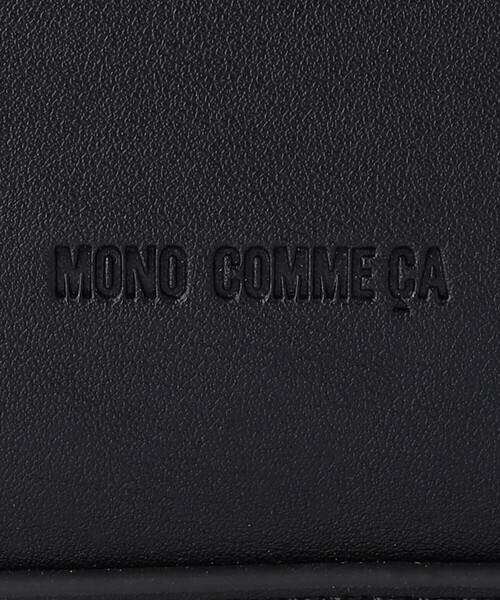 MONO COMME CA(モノコムサ)の「スクエアミニショルダー(ショルダーバッグ・レディース・モカ/ライトグレー/ブラック・FREE)」の9枚目の写真