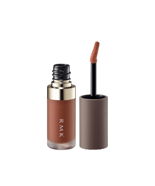 RMK（アールエムケー）の「RMK リクイド リップカラー（口紅/リップティント/グロス・レディース・03 ボルドー ウェーブ/08 ピュア セリーズ/05 サキュレント ストロベリー/01 シアー セピア/09 クランベリー クラッシュ/10 ロウ カーネリアン/02 ウォーム バタースコッチ/07 デューイー ライラック/04 スパイスド サングリア/06 アラモアナ モーブ/11 ノスタルジア ローズ・FREE）」の4枚目の写真