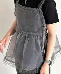 apres jour mignon | チュールオーガンジービスチェ【ZOZOTOWN限定アイテム】(キャミソール)