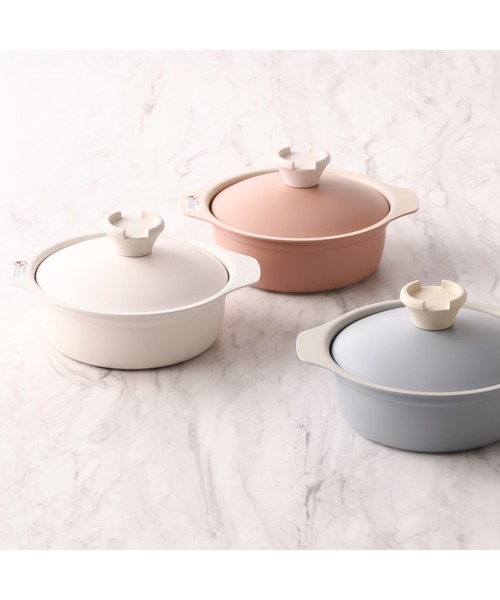 Francfranc（フランフラン）の「バイカラー 軽量クッキングポット 18cm アイボリー（鍋/フライパン・レディース・アイボリー・FREE）」の9枚目の写真